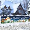 Merry Christmas Banner for Yard And Entrance Decor Christmas Outdoor Banner Flag for Home Decor 2026 Gifts Happy New Year 2026