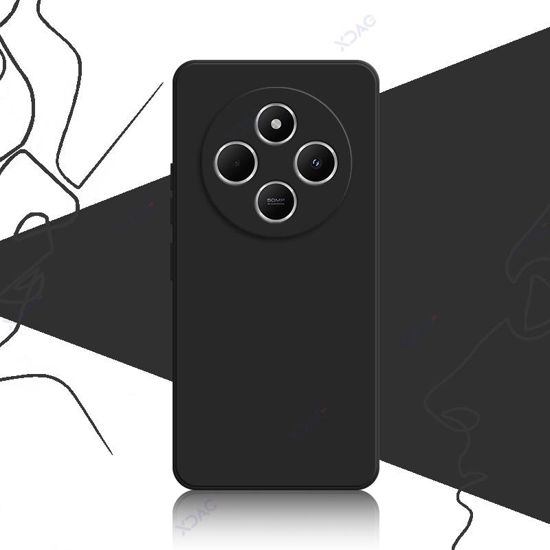 Mobile Phone Case for Xiaomi Redmi 14C 14R Redmi14C Redmi14R 5G Global 360 Soft Square Liquid Silicone Waterproof Cover