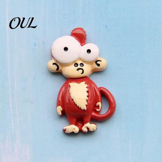 Zebras Refrigerator Magnet Cartoon Animal Magnet, Big Eyes Shape Fridge Elephant Memo Notes Photo Holder, Gift for Lovers Durable