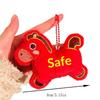 Cute Year Of The Horse Pony Mascot Plush Doll Stuffed Toy Keychain Pendant Bag Hanging Chinese New Year Blessing Souvenir Gifts