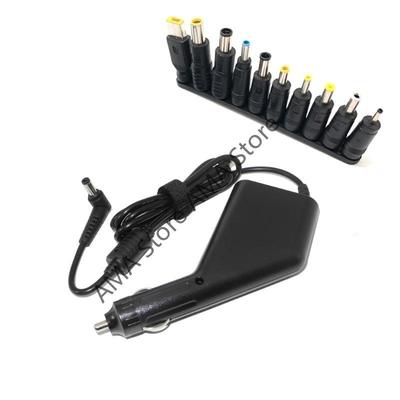 Autoladegerät 19V 4,74A 90W Universeller Laptop-Netzteil-Ladegerät für Lenovo Asus Acer Dell HP Samsung Toshiba mit 10 Steckverbindern