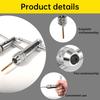 Stainless Steel Ratcheting Tap Wrench Adjustable T-Handle Plug Tap Metric Screw Tap Drill Thread ToolM3 M4 M5 M6 M8 Hand Tools