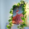 Monstera Leaves Umělá vinná réva String Lights Pohádková lampa do ložnice Obývací pokoj Party Dekorace