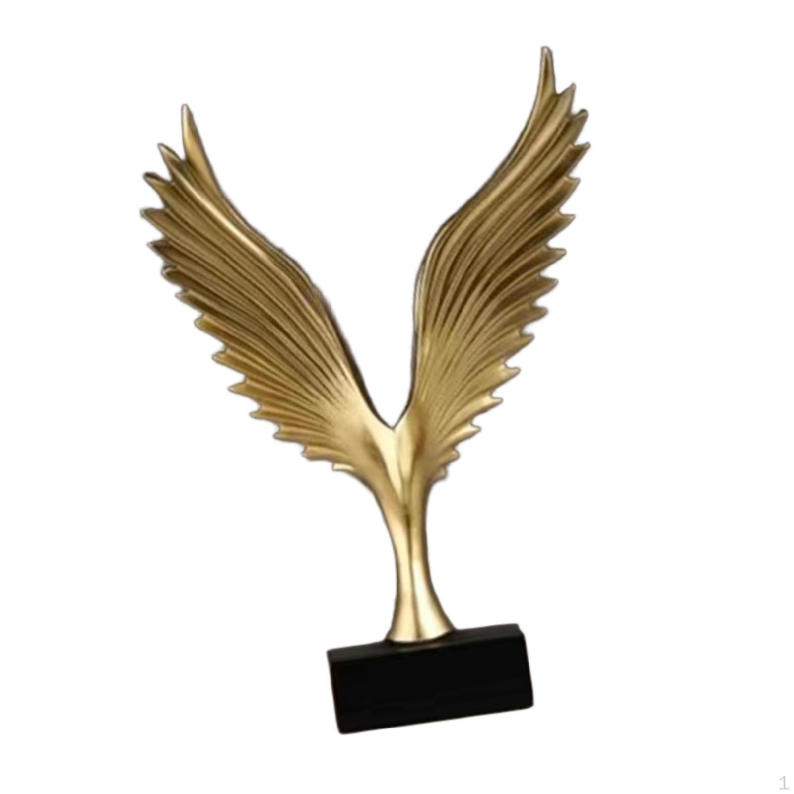 

Фигурка орла, украшение в виде крыла, предмет домашнего декора для офиса и жилого помещения Golden