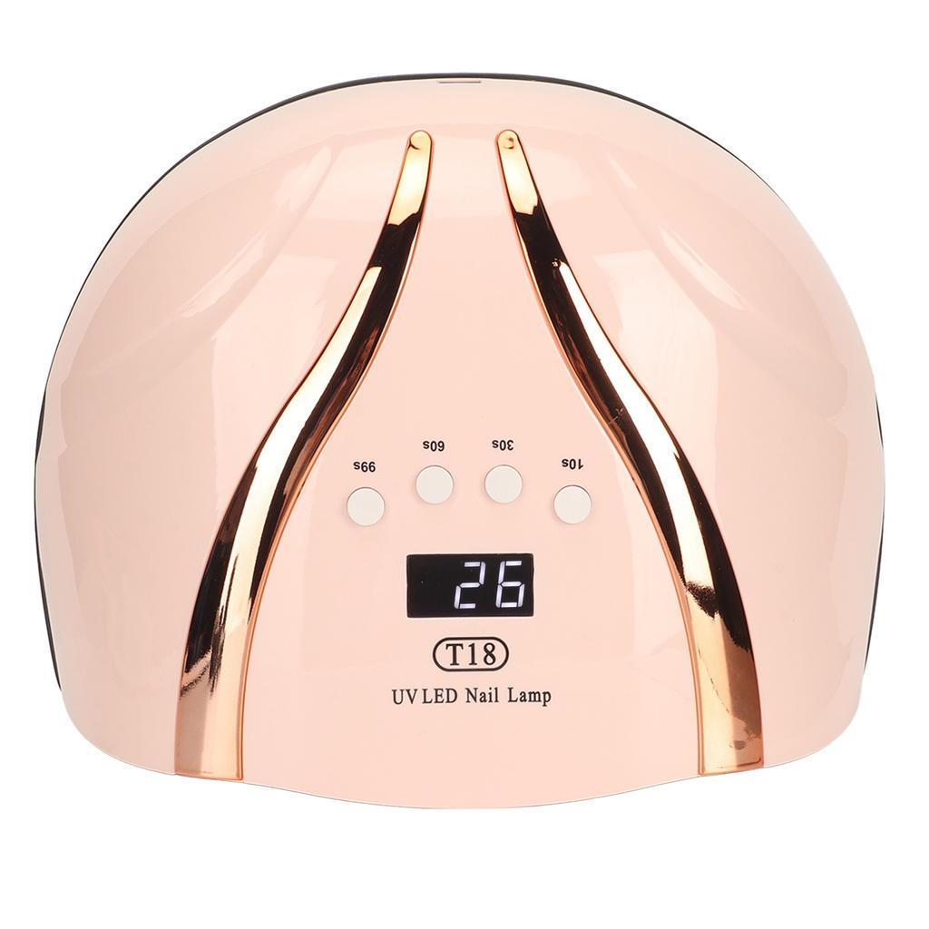 258W Nail Gel Dryer 66pcs Light Chips Multi Timing Detachable Bottom Nail Polish Curing Lamp