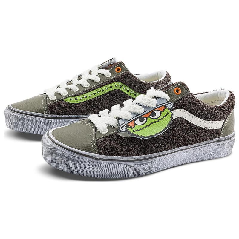 Vans X Sesame Street Style 36 'Brown Olive Green' Vans VN0A54F6YJ7
