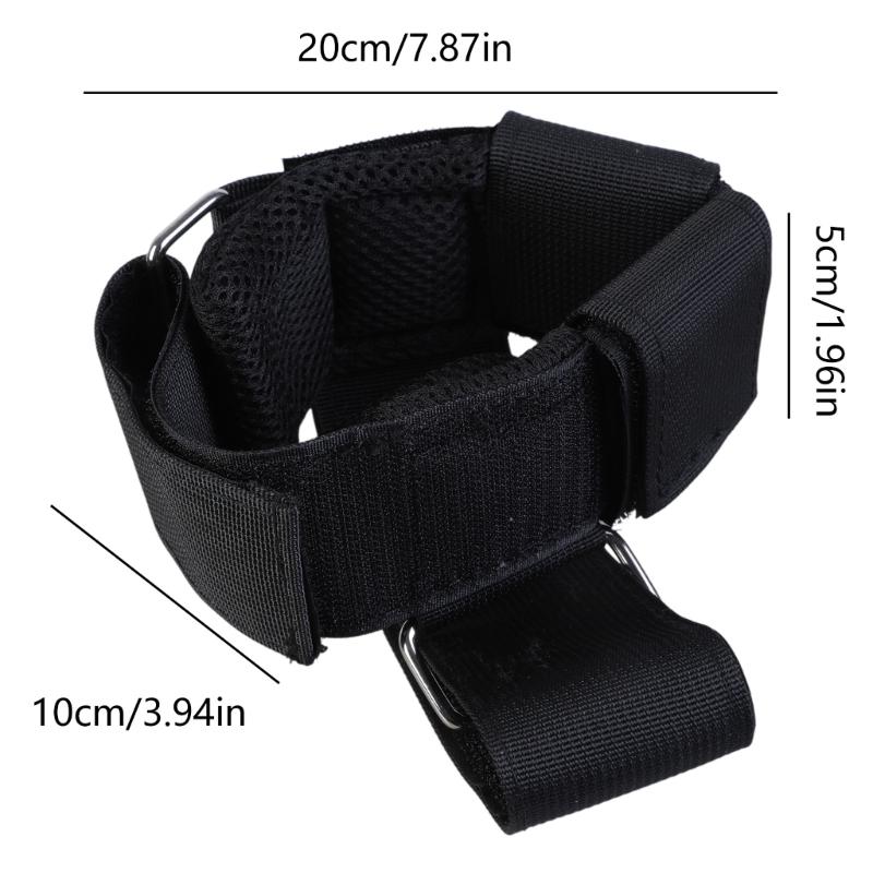 1/2pcs Adjustable Weight Dumbbell Ankle Strap Tibialis Trainer Foot Strap for Working Out Strength Training Easy to Use