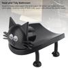 Cat Toilet Paper Holder Funny Decorative Bathroom Paper Towel Storage Holder for Office Bedroom