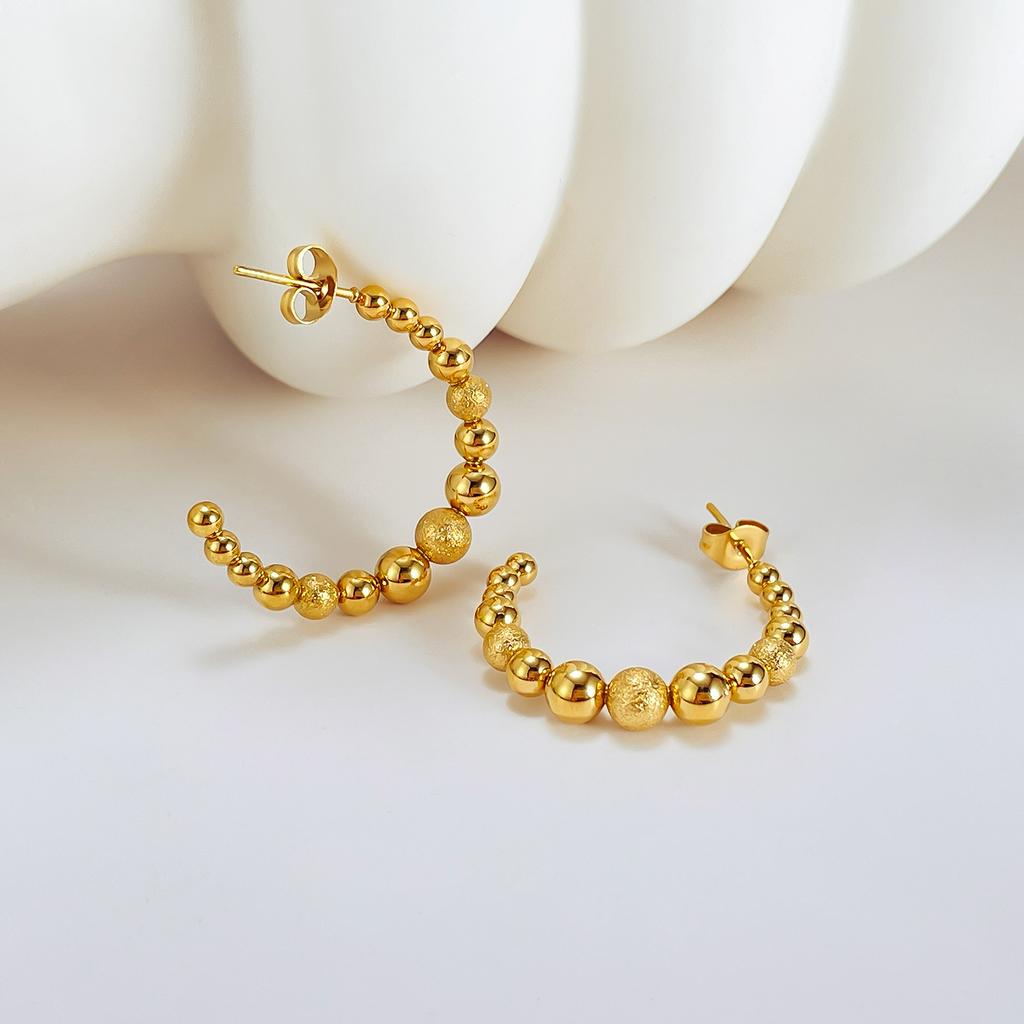 Schmuck Titanstahl Perlenohrringe Stilvoll Schlicht Vielseitig Edelstahl Edelstahl Stecker