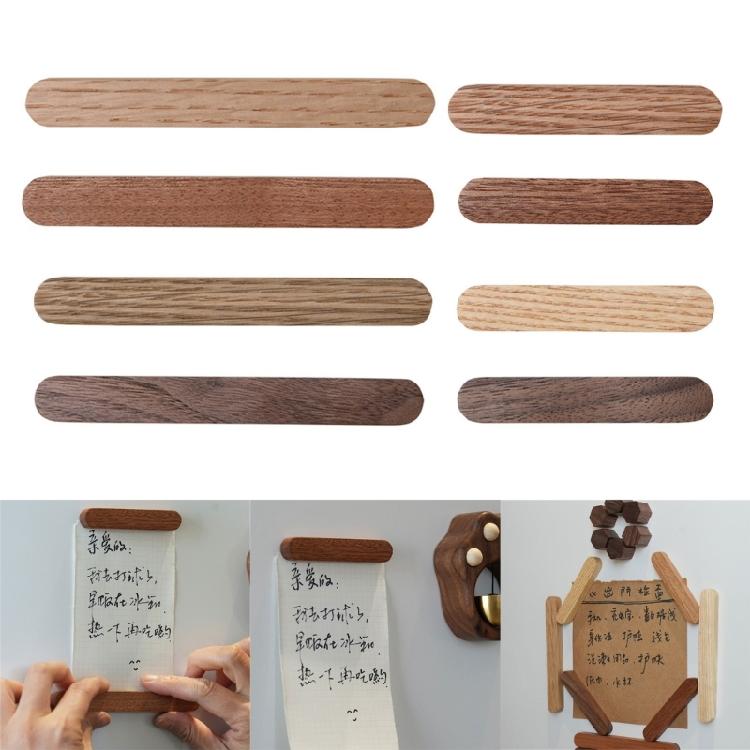 Holz Kühlschrankmagnet Nachrichtenaufkleber Ornamente für Heim Büro Dekoration Kind