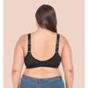 Wire Free Thin Bra Large Size Lingerie Lace Wide Straps Minimizer Women B C D E F G