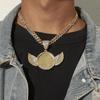 30mm Strass-Engelsflügel Fotoanhänger - Hip Hop Schmuckzubehör