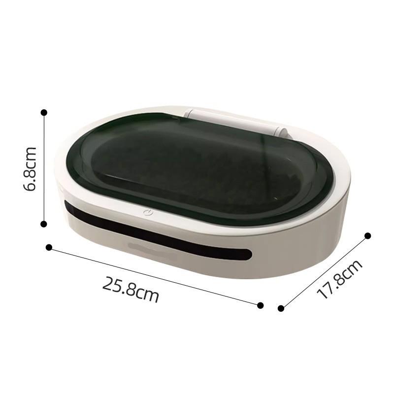 New Adjustable Height Raised Pet Bowl Stainless Steel Elevated Feeder for Dog Cat Comfortable Eating Anti-Slip Stable Base