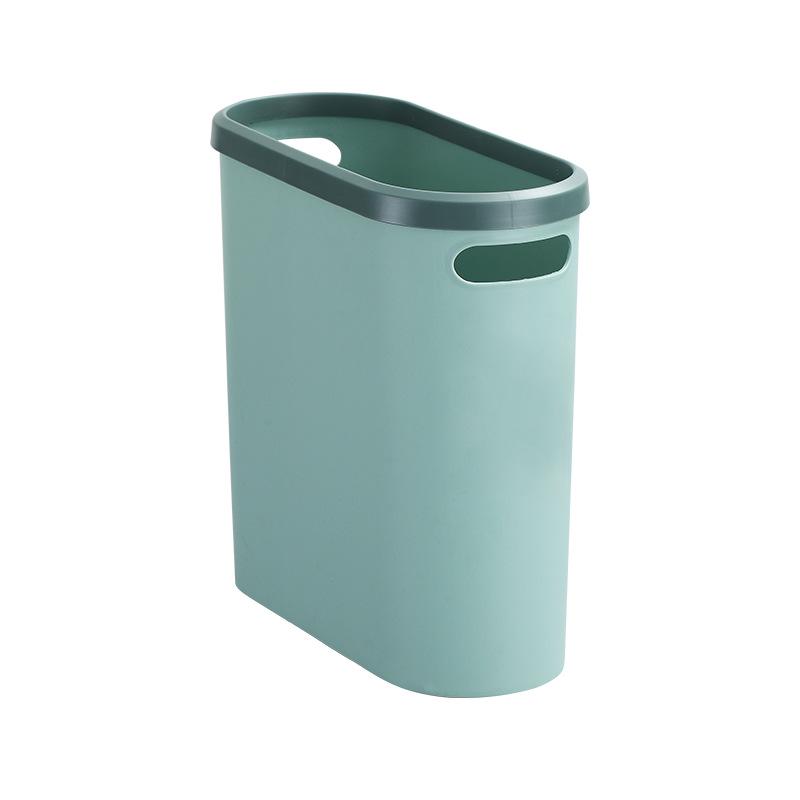 Press-Type Shared Trash Can with Lid for Toilet, Bedroom, Kitchen, and Bathroom Crevice Use