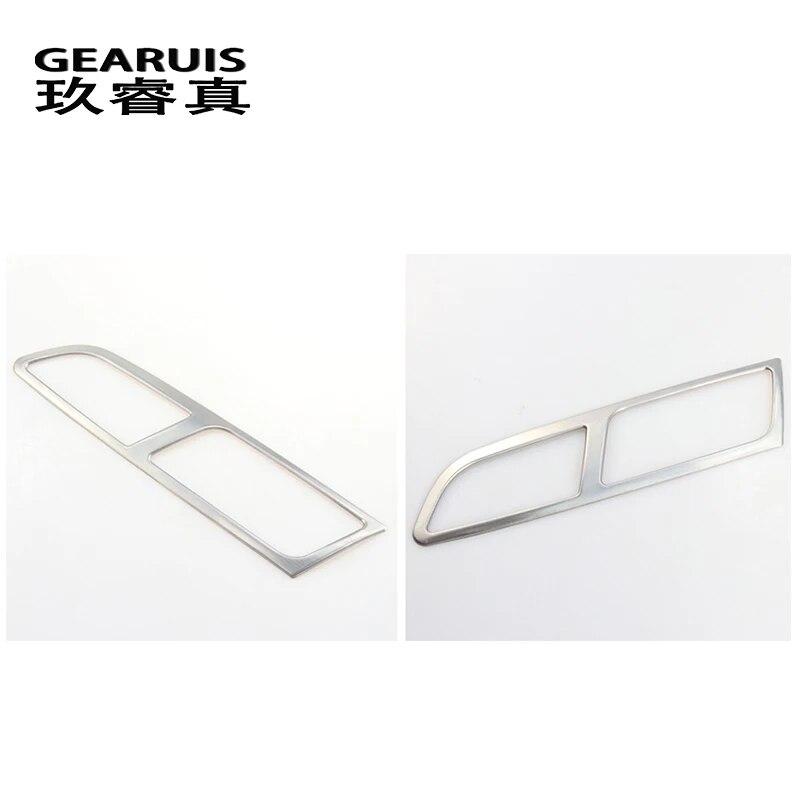 Car Styling Carbon Fiber Interior Door Handle Bowl Decoration Covers Stickers Trim For VW Volkswagen Passat B7 Auto Accessories