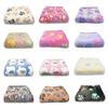 Dog Blankets Cat Soft Fluffy Fleece Pet Blanket Warm Cute Print Design Puppy Kitten Doggy Paw Small
