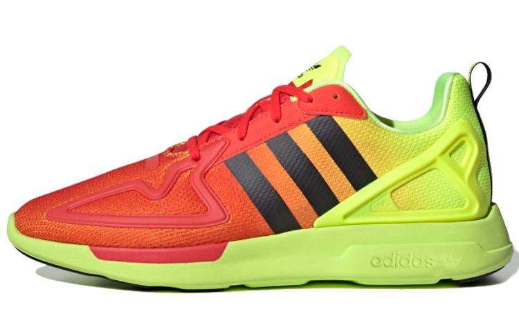 Adidas Zx 2K Flux Solar Yellow Hi-Res Red FW0473 44