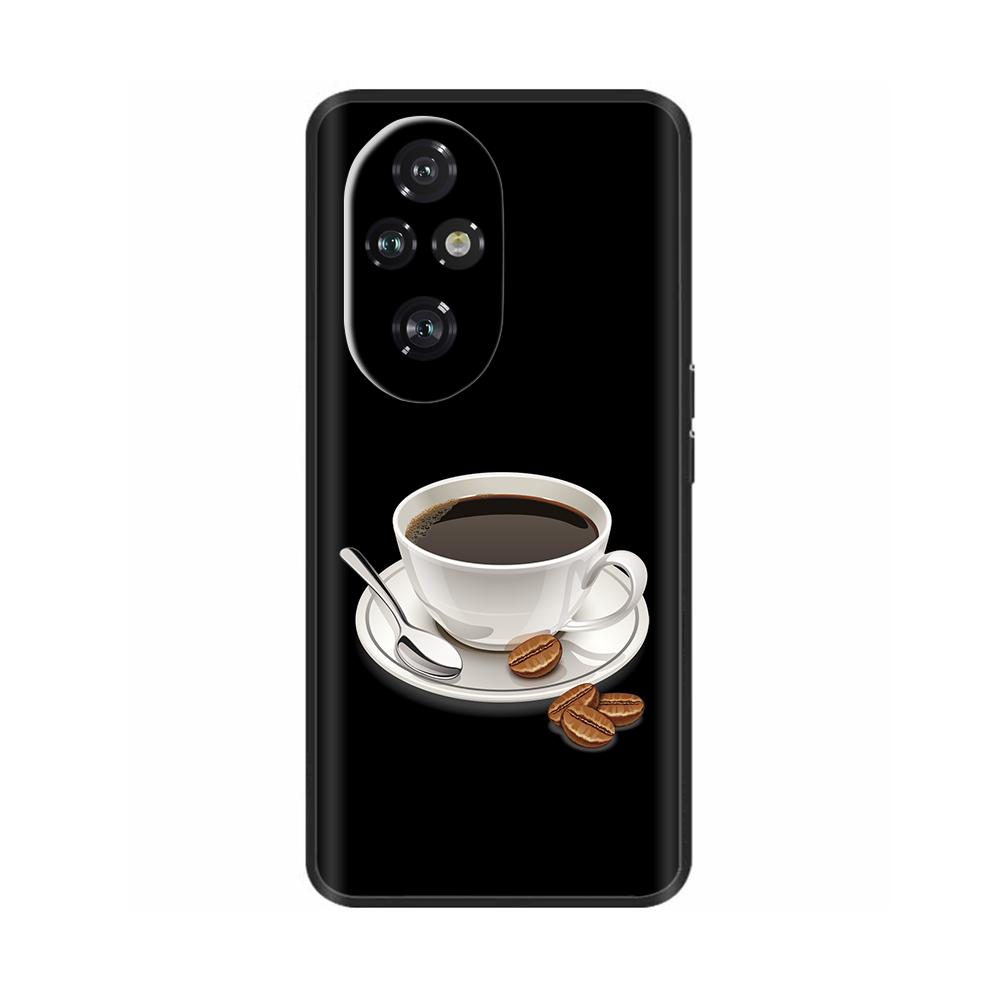 For Honor 200 Pro Case Soft Silicone Luxury Painted Back Cover For Honor200 Honor 200 Pro Cases 200pro Shockproof Bumper Shell