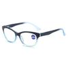 Anti Blue Light Eyeglasses Vintage Cat Eye Pc Clear Lens Presbyopia Glasses Fashion Progressive Color Reading Glasses for Women