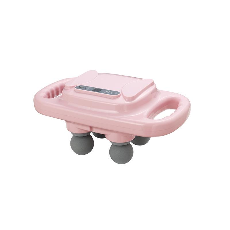 Professional Four-head Fascia Gun, New Back Muscle Relaxation Massager, Multi-functional Automatic Neck Gun