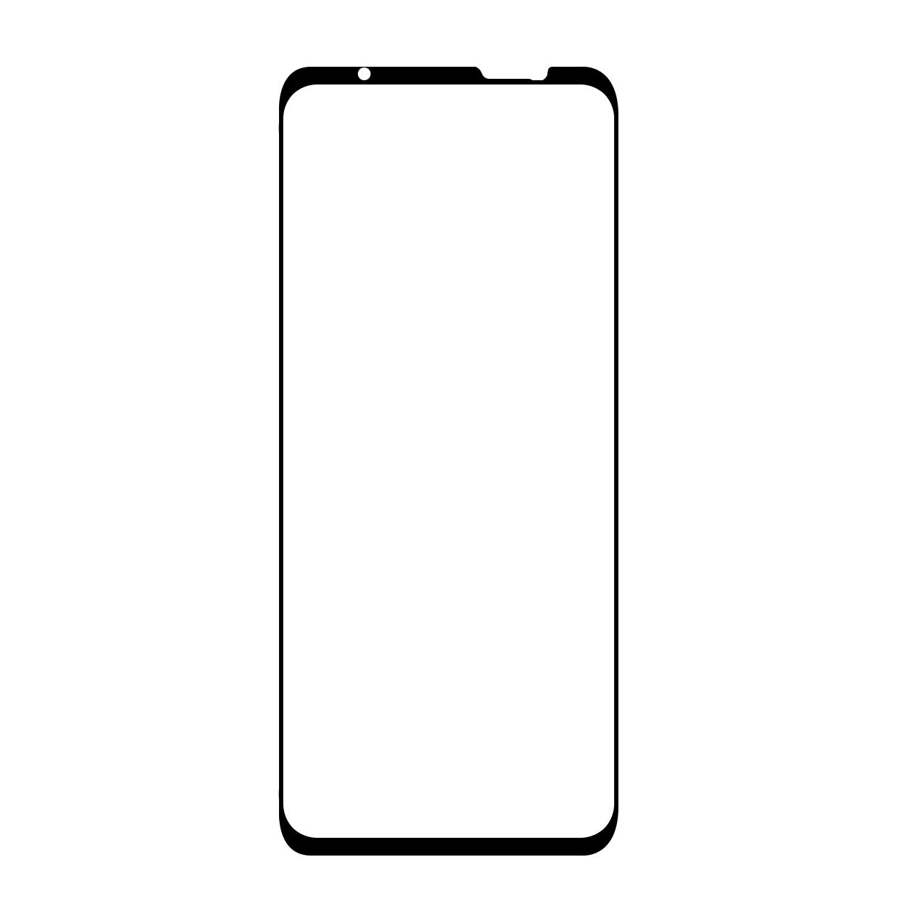 

Screen Protector for Asus ROG Phone 7/6/5 Full Coverage Full Glue Silk Print Tempered Glass Type A