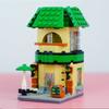 LOZ 1608 City Street Coffee Drink Tea Bread Shop Store Architecture DIY Mini Blocks Bricks Building Toy for Children Gift No Box