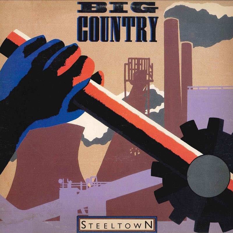 

LP Пластинка BIG COUNTRY - Steeltown 25PP141 MERCURY 1984 Япония Оби Рок Б/У