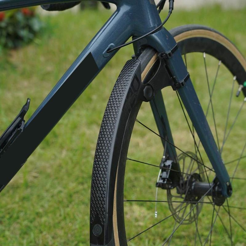 Adjustable Bicycles Mudguard Thicken Wide Front/Rear Mud Guards Quickly Release Bike Mudguard for Mountain Bike Enduring