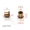 Motor Commutator with Copper Teeth, DIY Electric Power Tool Piece, 10.4x4x11.6mm, 8P