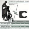 Tool Fixing Bracket Wall Mounting Bracket For Car Roof Rack Shovel Ax Quick Release Clamp Shovel Bracket Car Rv Boat Bracket