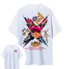 ONE PIECE Hotblooded Animation Choba Shortsleeved Mens and Womens Same Style Comfortable Shortsleeved Couples Casual Top