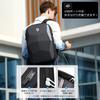 FENRUIEN Hard Shell Backpack, Waterproof, TSA Lock, Anti-Theft, Large Capacity, Expandable Capacity, Fits 15-17 Inch Laptops, Lightweight, USB