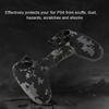 Soft Silicone Sleeve Dustproof Case Handle Cover For PS4 Controller Gray