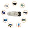 Pack of 10 BNC Female to Female BNC Connector Coupler Extend Cable for CCTV Camera Survelliance System Broadcast