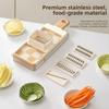 Washable Food Grater Manual Operation Potato Chopper Food Processor Vegetable Fruit Slicer  Kitchen