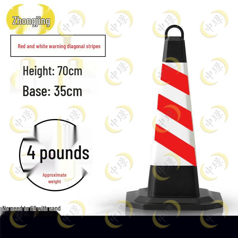 Rubber Reflective Traffic Cone Set