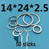 Thickened Galvanized Iron Flat Washer: Small Outer Diameter, Narrow Edge