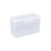 Transparent Playing Card Organizer - Plastic Storage Box for ID and Game Cards