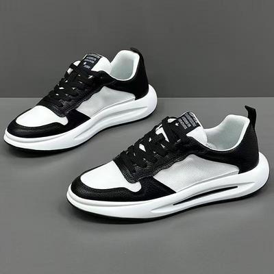 Men's Shoes Autumn New Dad Shoes Trendy Mesh Breathable Low-top Sports and Leisure Shoes Versatile Soft Sole White Shoes Men's Shoes