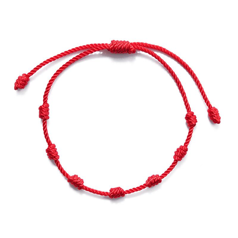 2pcs Lucky Red String Couple Bracelet