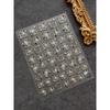 Halloween Gold Foil Nail Art Stickers 3D Vintage Spider Web Decals Self-Adhesive Decorations Party