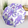 1pc Monkey Pattern Automatic Open/close Folding Umbrella, Compact Portable Travel Umbrella  yy251230167