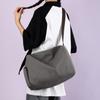 Men's and women's same messenger bag Women's casual simple canvas Tooling luggage bag Sports belt shoes warehouse fitness yoga bag