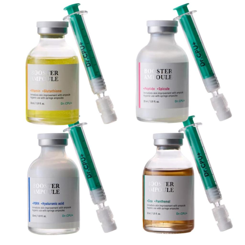 Daiso Dr.CPU Booster Ampoule 30ml (Moisture Hydro / Whitening Vital / Calming Repair / Nutrition Active) | Korean Skincare
