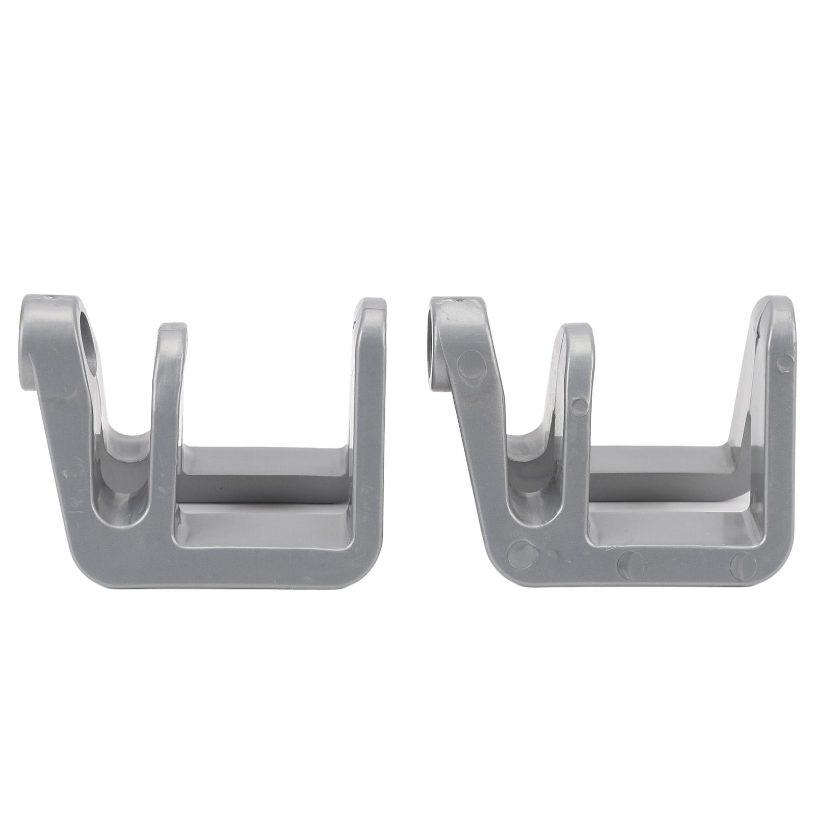 

2Pcs Boat Bumper Clips Quick Release for Binding Nylon Fiberglass Pontoon Holders Rope Accessories Silver серебряный