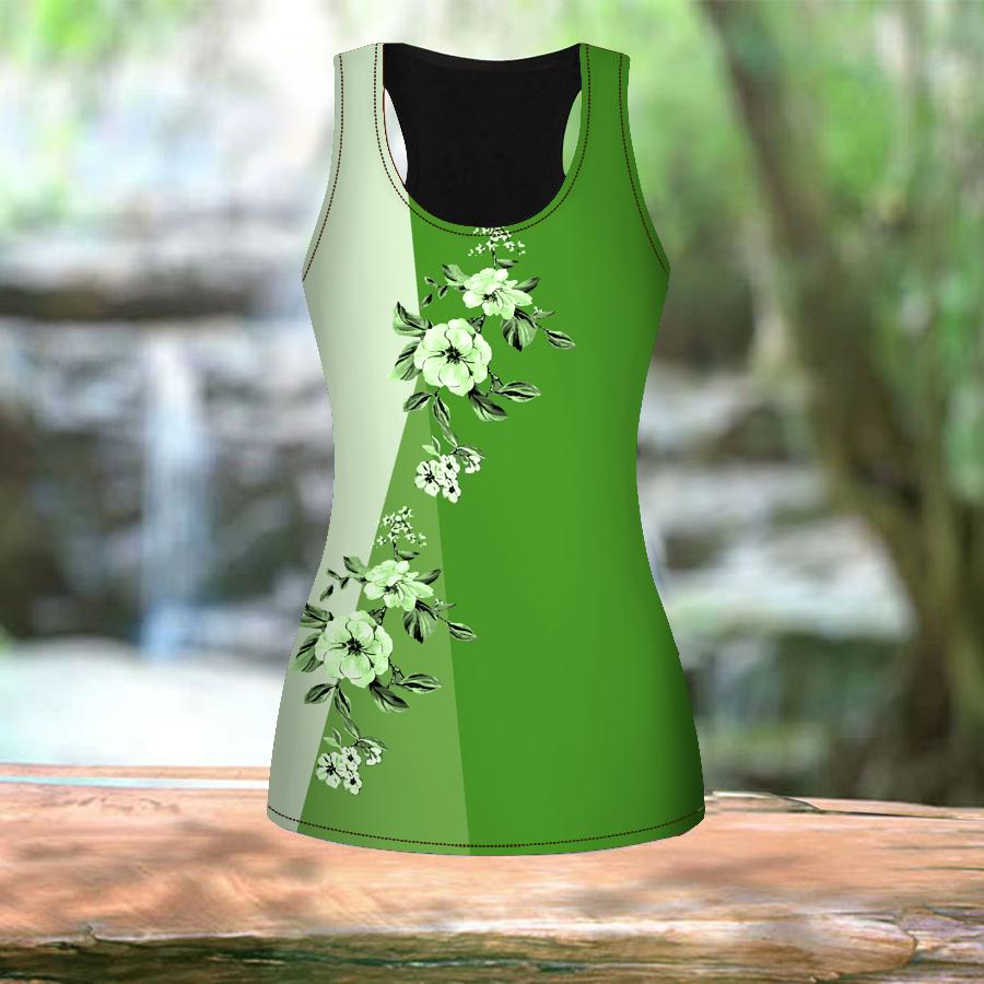 3D Peach Blossom Print Women Workout Yoga Gym Printed Summer Sport Shirts Plus Size Vests