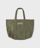 Lane Apartment Cotton Logo Big Bag [Khaki]