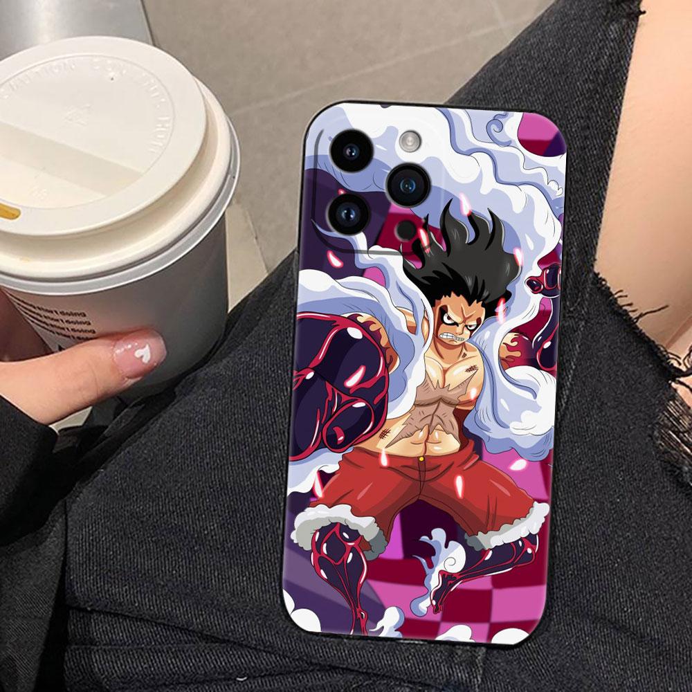 Anime One Piece Luffys Cover Phone Case For iphone Apple 17 AIR 16E 16 15 14 13 12 11 Pro XR Max 8 7 Plus TPU Case Funda Shell