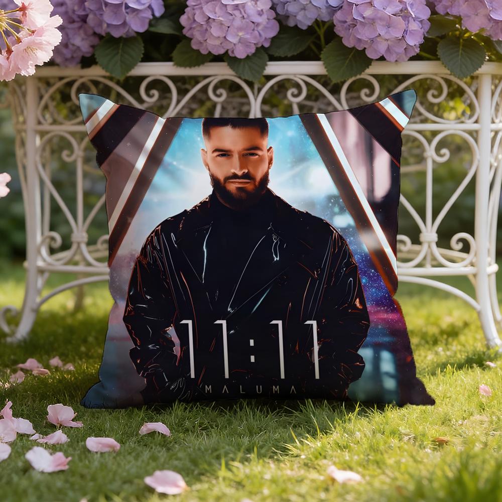 Colombian Singer Maluma Cushion Cover Home & Car Dual-Scene Pillow Cover: Reversible for Premium Comfort
