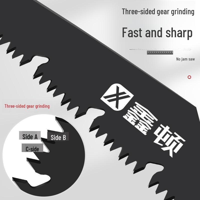 Xindun SK5 Folding Anti-Rust Outdoor Hand Saw for Garden and Tree Pruning